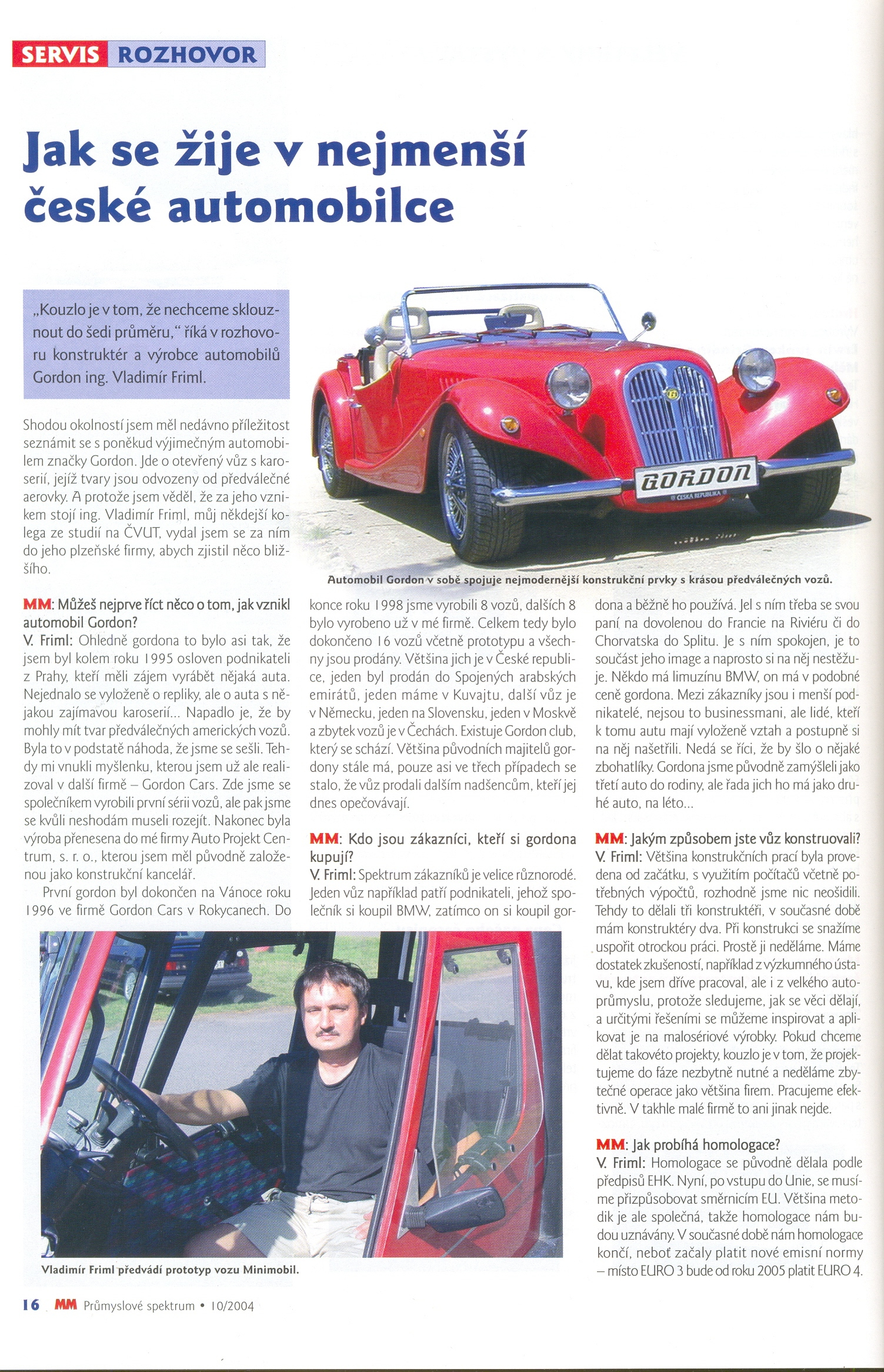 Jak se ije nejmen esk automobilce 1